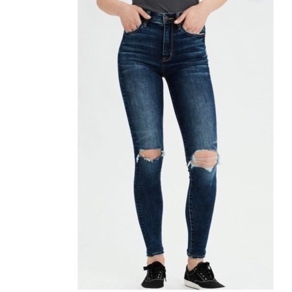 Level Stretch Hi Rise Jegging Sz 4s 